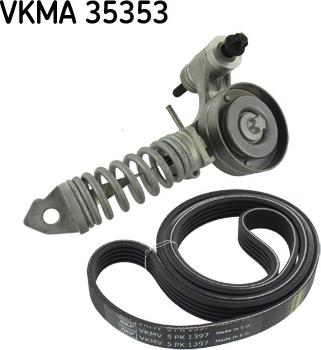 SKF VKMA 35353 - Garnitura klinastog rebrastog remena www.molydon.hr