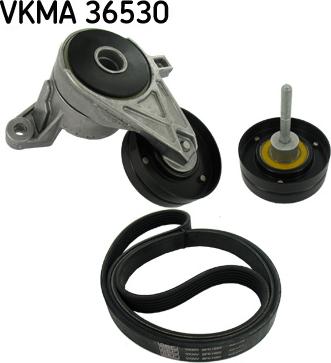 SKF VKMA 36530 - Garnitura klinastog rebrastog remena www.molydon.hr