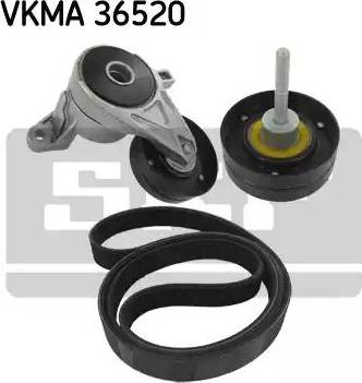 SKF VKMA 36520 - Garnitura klinastog rebrastog remena www.molydon.hr