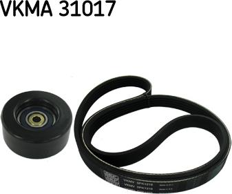 SKF VKMA 31017 - Garnitura klinastog rebrastog remena www.molydon.hr