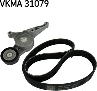 SKF VKMA 31079 - Garnitura klinastog rebrastog remena www.molydon.hr