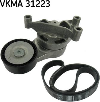 SKF VKMA 31223 - Garnitura klinastog rebrastog remena www.molydon.hr