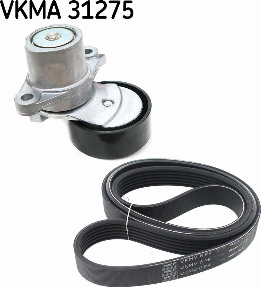 SKF VKMA 31275 - Garnitura klinastog rebrastog remena www.molydon.hr