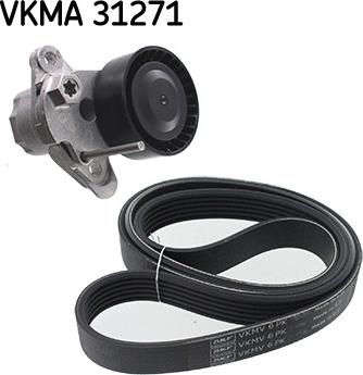 SKF VKMA 31271 - Garnitura klinastog rebrastog remena www.molydon.hr