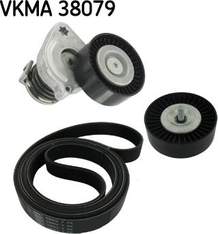 SKF VKMA 38079 - Garnitura klinastog rebrastog remena www.molydon.hr