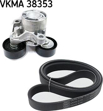 SKF VKMA 38353 - Garnitura klinastog rebrastog remena www.molydon.hr