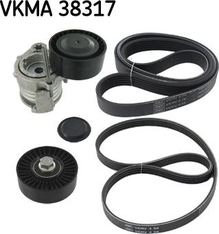 SKF VKMA 38317 - Garnitura klinastog rebrastog remena www.molydon.hr