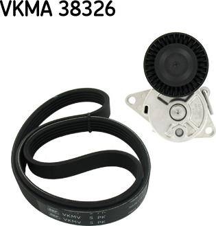 SKF VKMA 38326 - Garnitura klinastog rebrastog remena www.molydon.hr