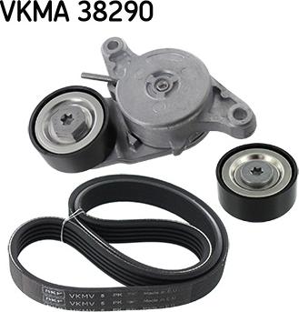 SKF VKMA 38290 - Garnitura klinastog rebrastog remena www.molydon.hr