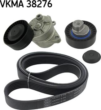 SKF VKMA 38276 - Garnitura klinastog rebrastog remena www.molydon.hr