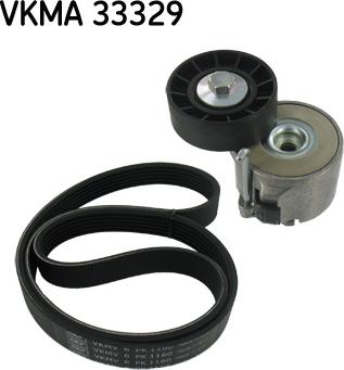 SKF VKMA 33329 - Garnitura klinastog rebrastog remena www.molydon.hr