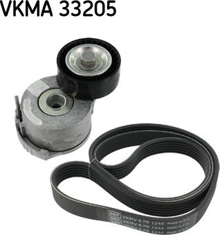 SKF VKMA 33205 - Garnitura klinastog rebrastog remena www.molydon.hr