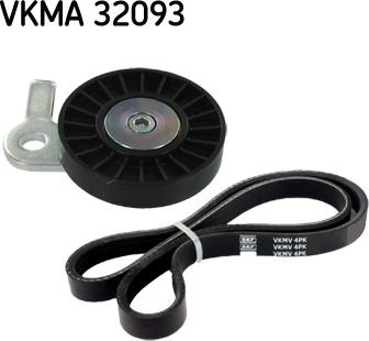 SKF VKMA 32093 - Garnitura klinastog rebrastog remena www.molydon.hr