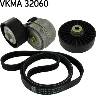 SKF VKMA 32060 - Garnitura klinastog rebrastog remena www.molydon.hr