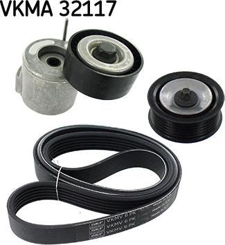 SKF VKMA 32117 - Garnitura klinastog rebrastog remena www.molydon.hr