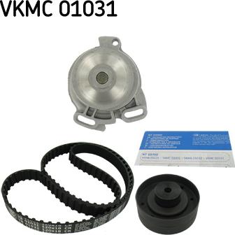 SKF VKMC 01031 - Vodena pumpa sa kompletom zupčastog remena www.molydon.hr