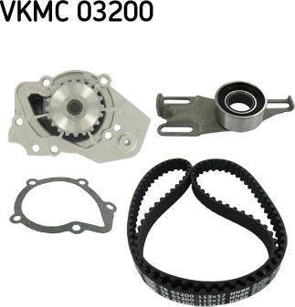 SKF VKMC 03200 - Vodena pumpa sa kompletom zupčastog remena www.molydon.hr