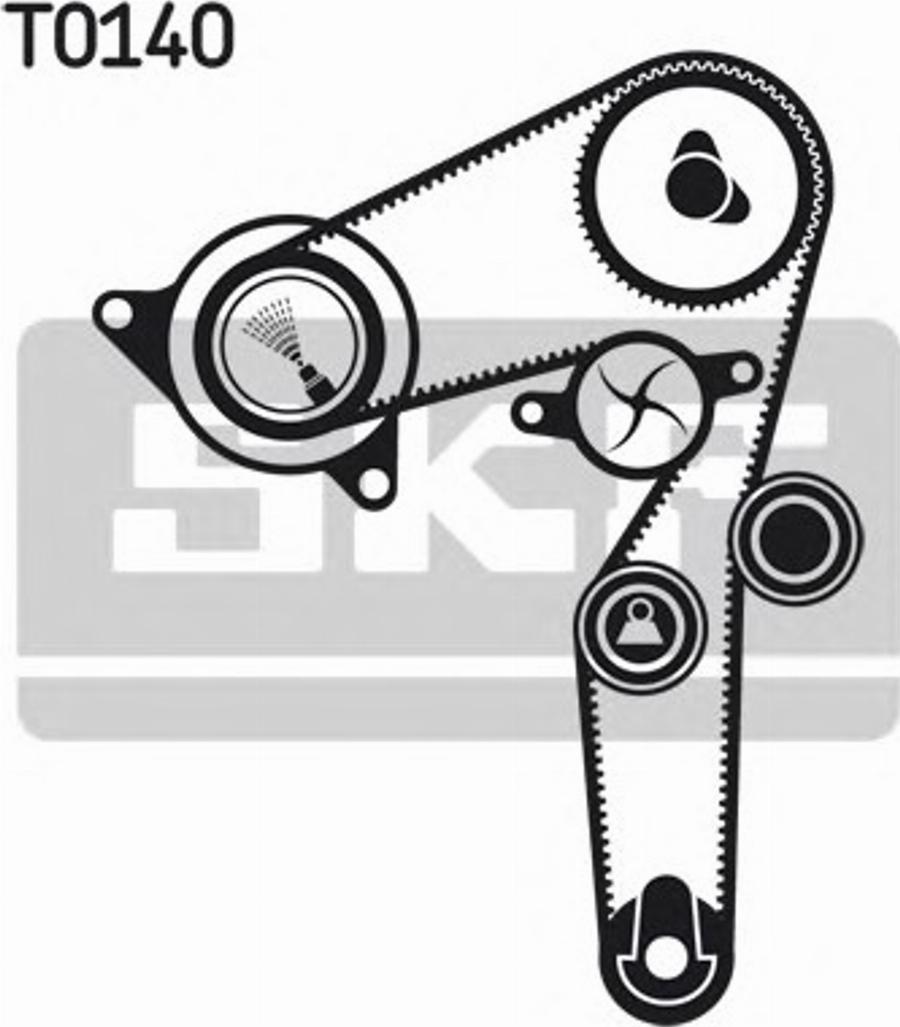 SKF VKMC 02199 - Vodena pumpa sa kompletom zupčastog remena www.molydon.hr