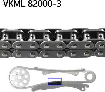 SKF VKML 82000-3 - Set lanaca razvod i natezači www.molydon.hr