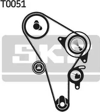 SKF VKMS 01010 - Komplet zupčastog remena www.molydon.hr