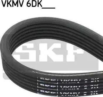 SKF VKMV 6DK1225 - Klinasti rebrasti remen  www.molydon.hr