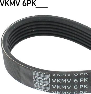 SKF VKMV 6PK1530 - Klinasti rebrasti remen  www.molydon.hr
