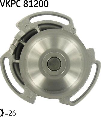 SKF VKPC 81200 - Vodena pumpa www.molydon.hr