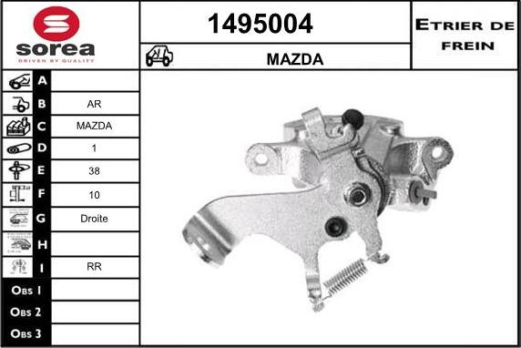 SNRA 1495004 - kočione čeljusti www.molydon.hr