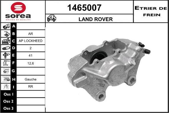 SNRA 1465007 - kočione čeljusti www.molydon.hr