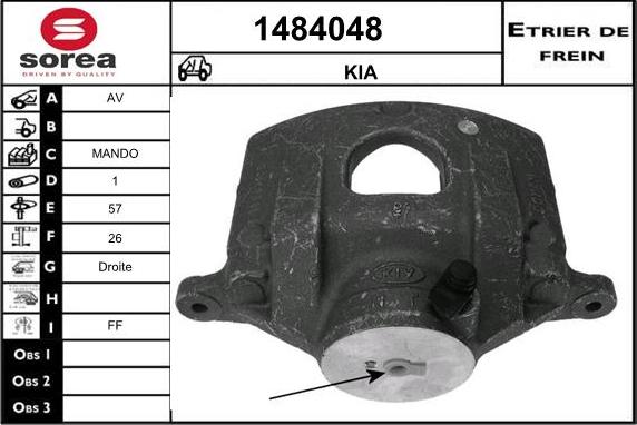 SNRA 1484048 - Kočione čeljusti www.molydon.hr