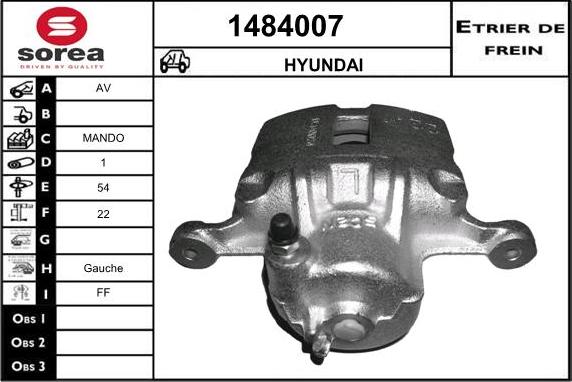 SNRA 1484007 - kočione čeljusti www.molydon.hr