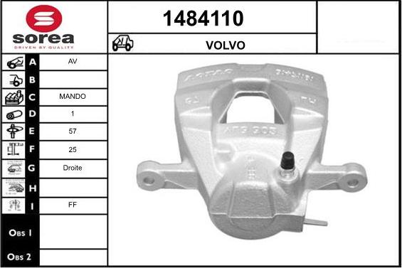 SNRA 1484110 - kočione čeljusti www.molydon.hr