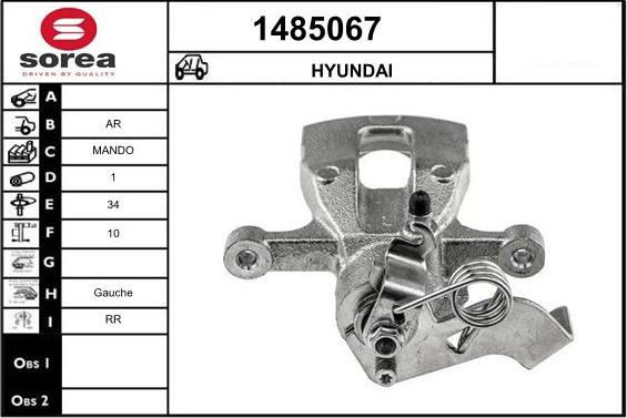 SNRA 1485067 - kočione čeljusti www.molydon.hr