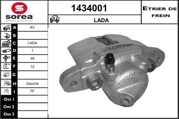 SNRA 1434001 - kočione čeljusti www.molydon.hr