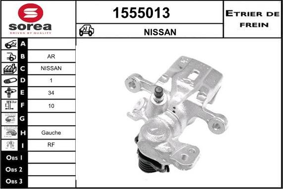 SNRA 1555013 - kočione čeljusti www.molydon.hr