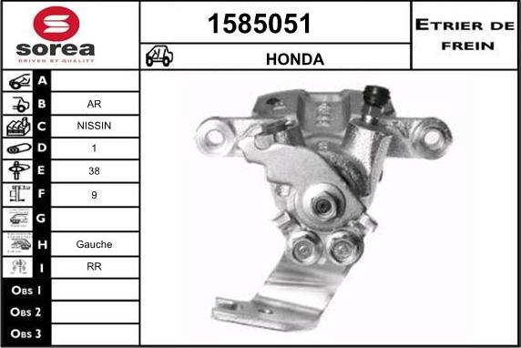 SNRA 1585051 - kočione čeljusti www.molydon.hr