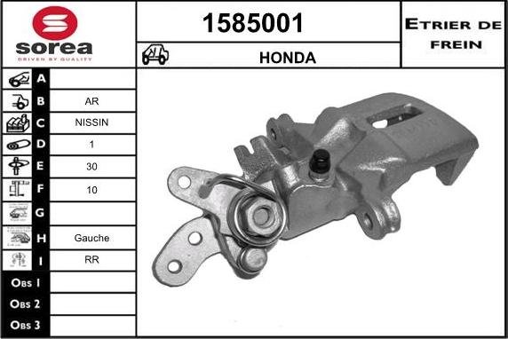 SNRA 1585001 - kočione čeljusti www.molydon.hr