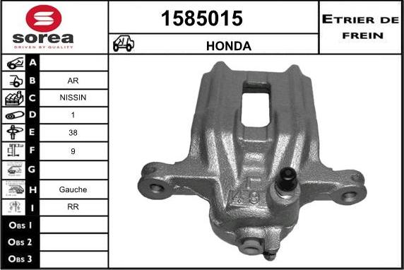 SNRA 1585015 - Kočione čeljusti www.molydon.hr