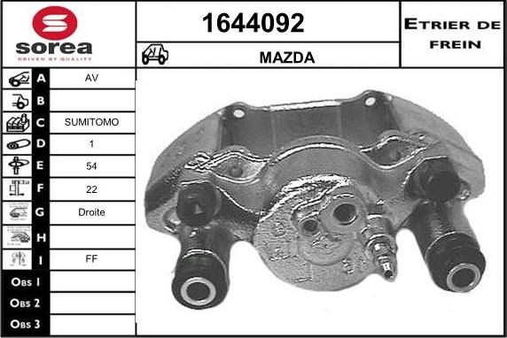 SNRA 1644092 - kočione čeljusti www.molydon.hr