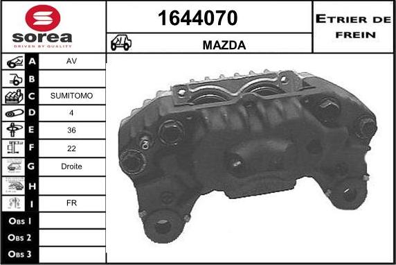 SNRA 1644070 - kočione čeljusti www.molydon.hr