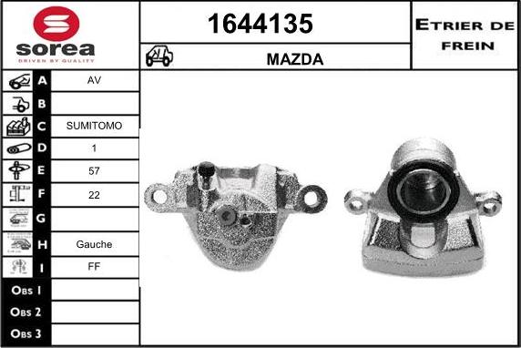 SNRA 1644135 - kočione čeljusti www.molydon.hr