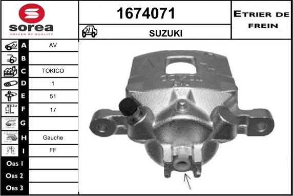 SNRA 1674071 - kočione čeljusti www.molydon.hr