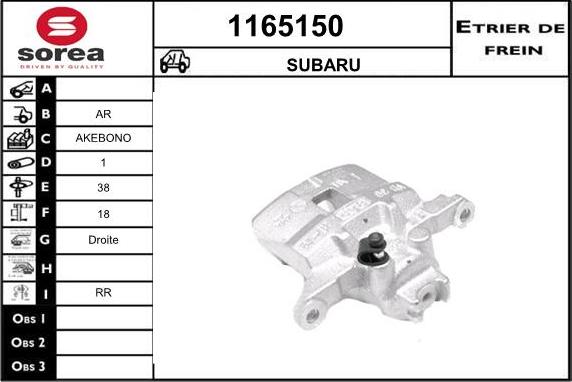 SNRA 1165150 - kočione čeljusti www.molydon.hr