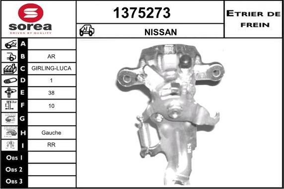 SNRA 1375273 - kočione čeljusti www.molydon.hr