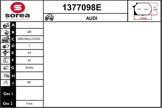 SNRA 1377098E - kočione čeljusti www.molydon.hr