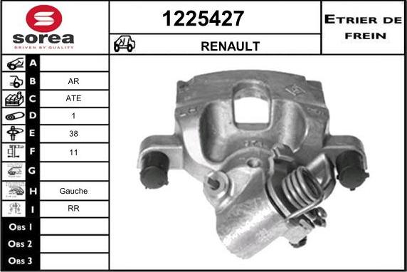 SNRA 1225427 - kočione čeljusti www.molydon.hr