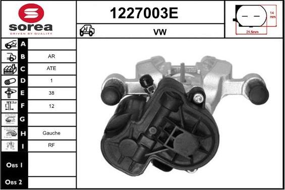 SNRA 1227003E - kočione čeljusti www.molydon.hr