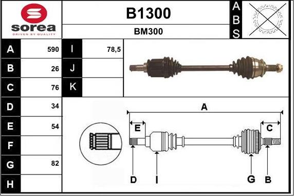 SNRA B1300 - Pogonska osovina www.molydon.hr