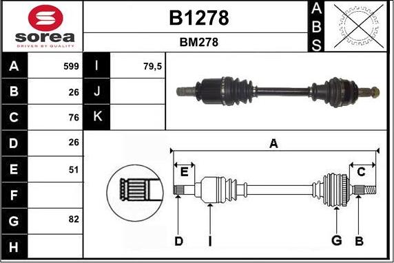 SNRA B1278 - Pogonska osovina www.molydon.hr