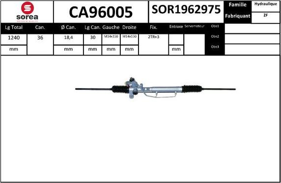 SNRA CA96005 - upravljački mehanizam www.molydon.hr